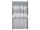 Band "Double Face Satin", 2-farbig, B 3mm x L 50m, weiss/silber