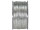 Band "Double Face Satin", 2-farbig, B 3mm x L 50m, grau/silber