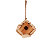 Vogelhaus "Forest", Holz, braun, B 14 x H 13 x...