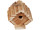 birdhouse "Forest", wood, brown, w 14 x h 13 x d 13cm, with hanging rope