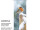 Textilbanner "Vogel im Winter", braun/blau/weiss, 75 x 180cm, Schlauchnaht oben+unten