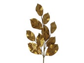 Zweig "Magnolia Deluxe", gold/kupfer, B 30 x L...