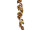garland “magnolia deluxe”, gold/copper, l 180cm