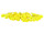 Streublüten Ø 3,5cm 60 St. gelb