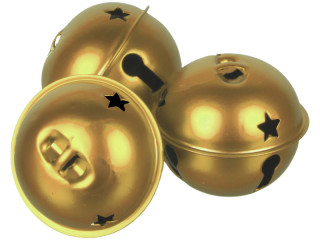 bells “mini”, gold, 3 pieces, Ø 8cm