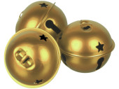cloches "mini", or, 3 pièces, Ø 8cm