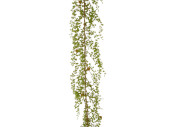 mini pine garland with cones, brown/green, l 180cm