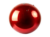 Weihnachtskugel aufblasbar XXL, Ø 120cm, rot-glanz