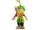 scarecrow "Funny", freestanding, h 80cm, green/multicolor