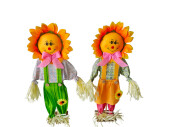 paire dépouvantails "tournesol"...