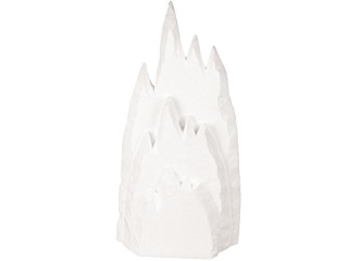 Eisberg "Antarktis", mit Glitter, weiss, 42 x 15,5 x H 80cm