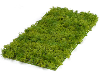 moss panel "Reindeer" green, 25 x 50cm, B1, flame retardant