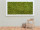 moss panel "Reindeer" green, 25 x 50cm, B1, flame retardant