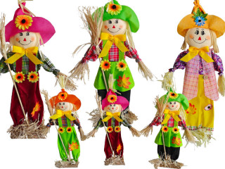 Vogelscheuche "Funny", selbststehend, versch. Grössen und Farben