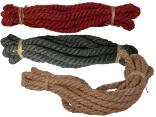 corde épaisse, l 6 m, Ø 1,5cm, div. coleurs