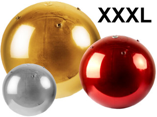 Weihnachtskugel aufblasbar XXL, versch. Grössen und Farben