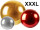 Christmas ball inflatable XXL, var. sizes and colours