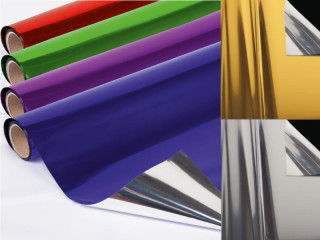 Metallicfolie, B 100cm, versch. Längen und Farben