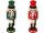 nutcracker with sword, wood, h 25cm, var. colours