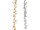 guirlande de feuilles et de baies "glory", L 180cm, l 20cm, diff. couleurs