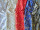 Stoff "Sterne", Satin-Polyester, B 150cm, versch. Farben