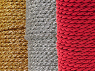 Kordel Ø 6mm, L 25m, Lurex, versch. Farben