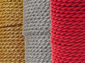 cordon Ø 6mm, l 25m, lurex, diff. couleurs