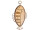 poisson rouille noble, 13 x 23cm, bois/métal