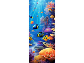 SIZOFLOR mittelblau in Breiten, 3,50