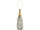 bottle in rope mesh, natural/clear, Ø 9 x h 31cm