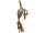 Seil mit 1 Schwimmer, Holz/Seil, braun, L 45cm