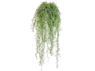 bush hanger “long hair”, B1, grass green, l 80cm, flame retardant