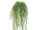 cintre buisson "cheveux longs", B1, vert herbe, l 80cm, ignifuge