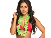 Hawaiian lei uni, green