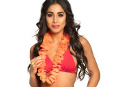 Hawaiian lei uni, orange