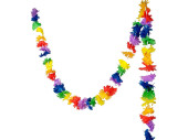 hawaiian flower garland, colorful, l 300cm