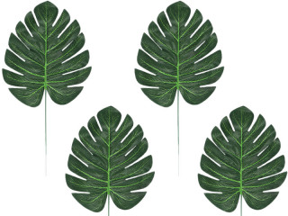 Palmblätter "Exotic", Monstera, 4er Set, grün, B 17,5cm, L 33cm