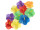 flowers "Hawaii" Hibiscus, 24 pieces, Ø 10cm, artificial silk