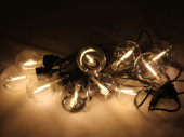 PRO-PartyLight "filament", 31V, 10 ampoules, l 5m, distance entre les ampoules 50cm, série ExConnect31
