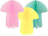 jellyfish made of honeycomb paper, B1, Ø 35 x H...