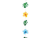 flower-leaf chain "Hawaii" Hibiscus, 7-pcs., l...