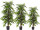 arbre "Longifolia Deluxe", vert/brun, ignifugé B1, div. tailles