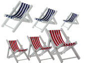 chaise longue bois/tissu, réglable 2 positions