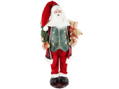 Nikolaus L, singend & tanzend, Stoff/Kunststoff, B 65...