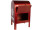 boîte aux lettres "Santa Express" rouge, métal, 21 x 19 x h 34cm