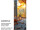 textile banner “lantern/autumn atmosphere”, gray/colored, 75 x 180cm, tubular seam top + bottom