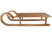 luge "traditionnelle" XL, marron, bois, 100 x...