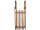 Schlitten "Traditionell" XL, braun, Holz, 100 x 37 x H 27cm