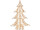 LED fir tree with shiny gold foil, metal/plastic, h 100cm, w 68cm, 720 LEDs