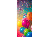 Textilbanner "Luftballons/Konfetti", bunt, 75 x...